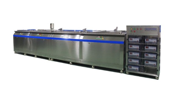 全自動(dòng)玻璃面板超聲波清洗機(jī)